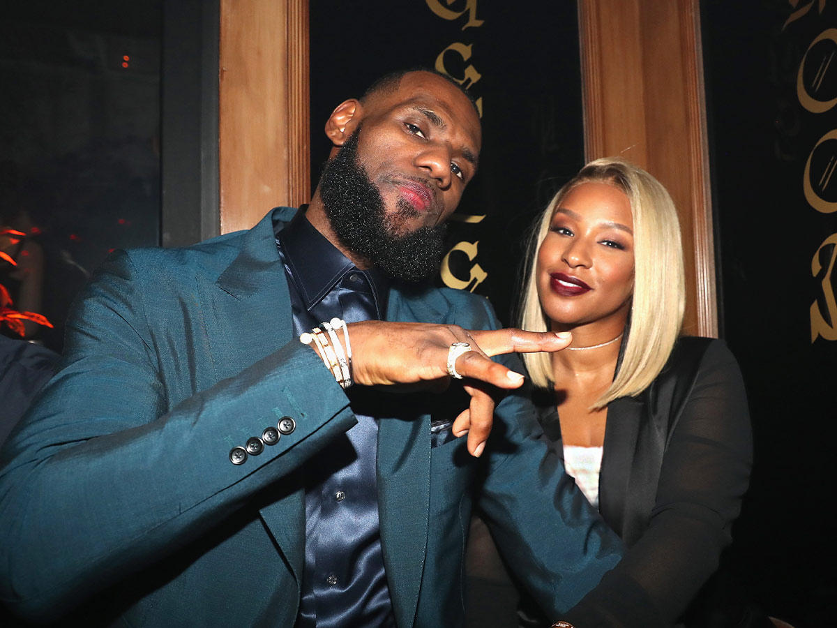 Savannah Brinson James and LeBron James
