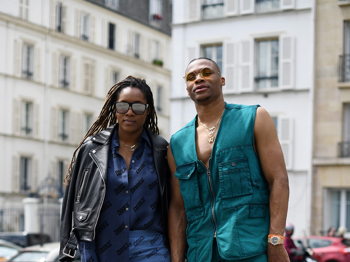 Nina Earl and Russell Westbrook