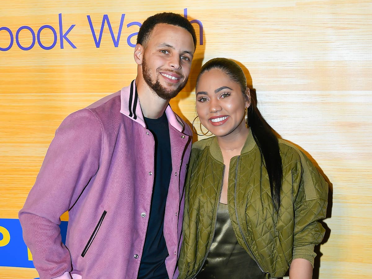 Ayesha Curry and Steph Curry