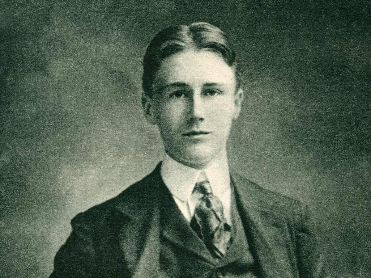 Young Franklin D. Roosevelt