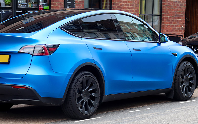 Tesla Model Y: Mr. and Mrs. Jones