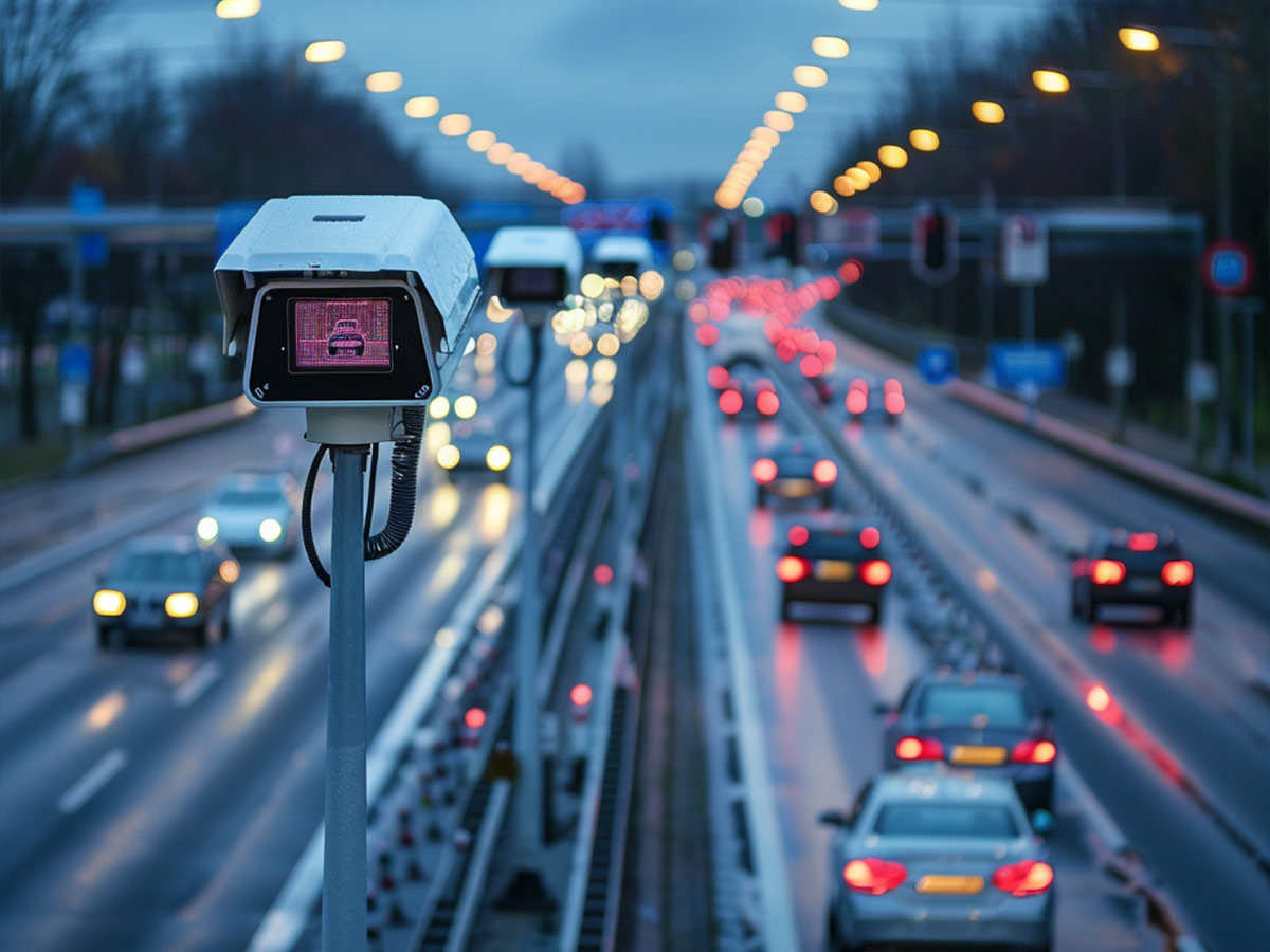 Speed Monitored Traffic Lanes