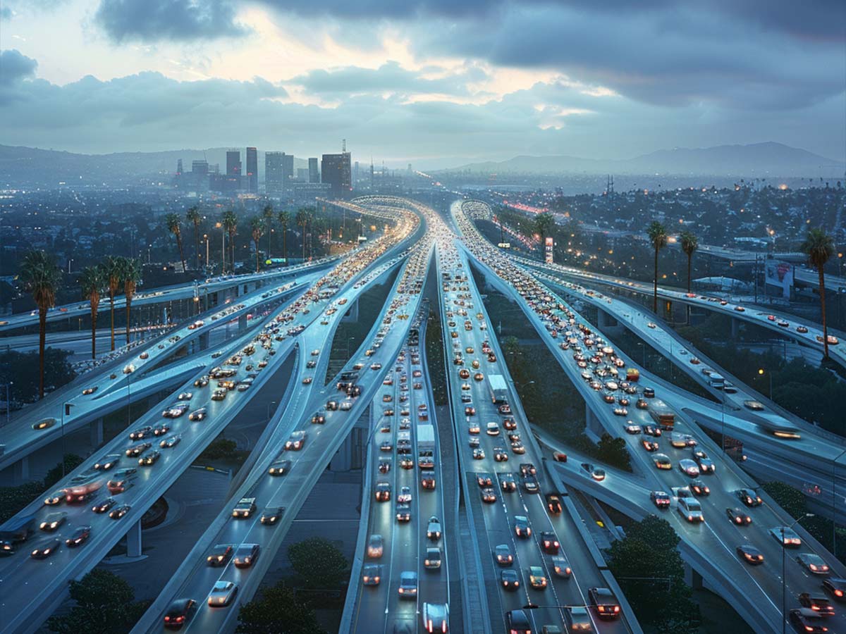 Stacked Freeways