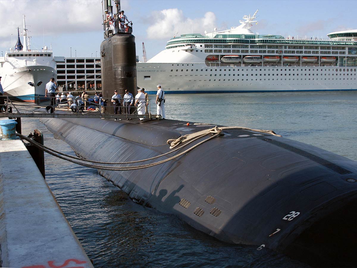 USS Miami Fire