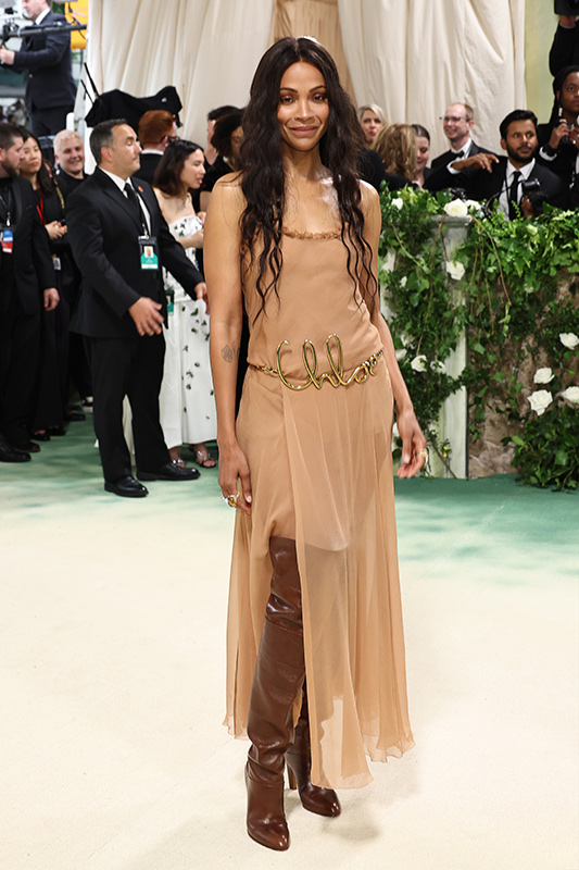 Worst: Zoe Saldana
