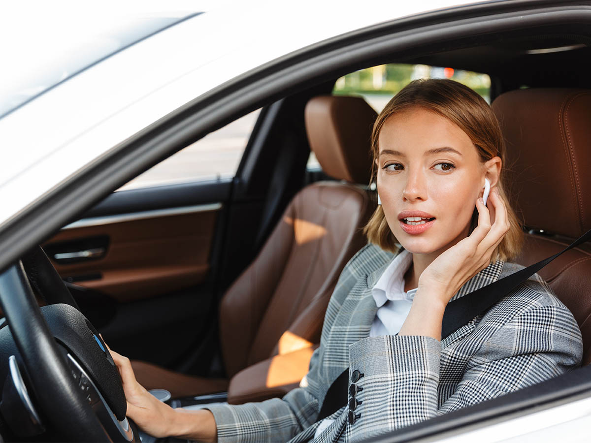 Wearing Earbuds While Driving