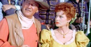 A shot from the classic western comedy McLintock! (1963)
