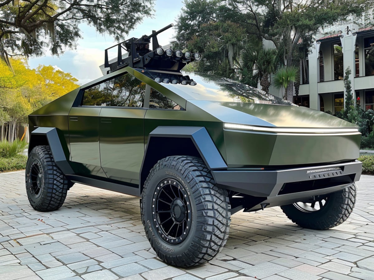 Tesla's Cybertruck (Military Variant)