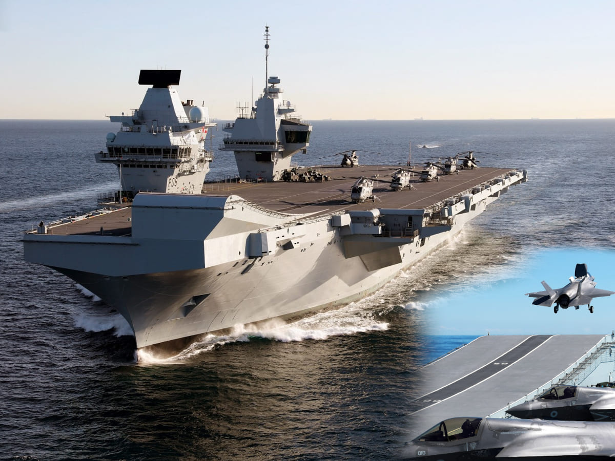 HMS Queen Elizabeth Aircraft Carrier