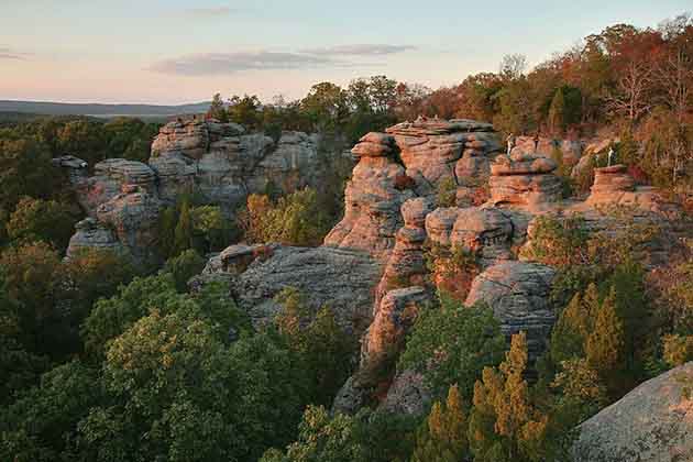 An Odd Rocky Outcropping