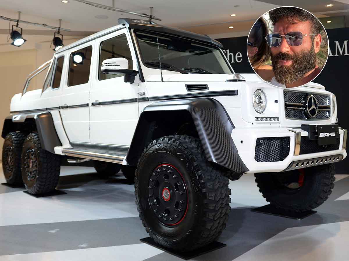 Dan Bilzerian’s Mercedes 6x6 By Brabus G63 AMG
