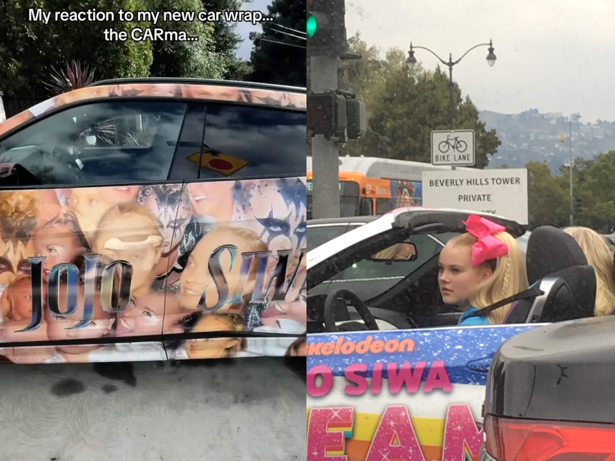 JoJo Siwa Custom BMW 4 Series Convertible