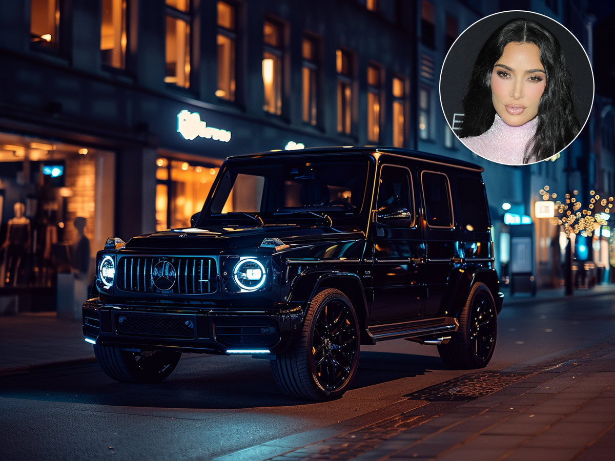 Kim Kardashian's Custom Mercedes-Benz G-Wagon