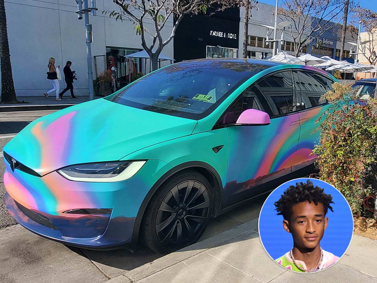 Jaden Smith's Tesla