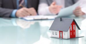A military family applying for a VA home loan