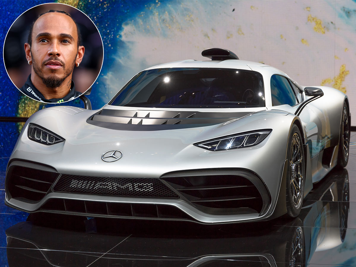 Lewis Hamilton and His Mercedes-AMG Project One
