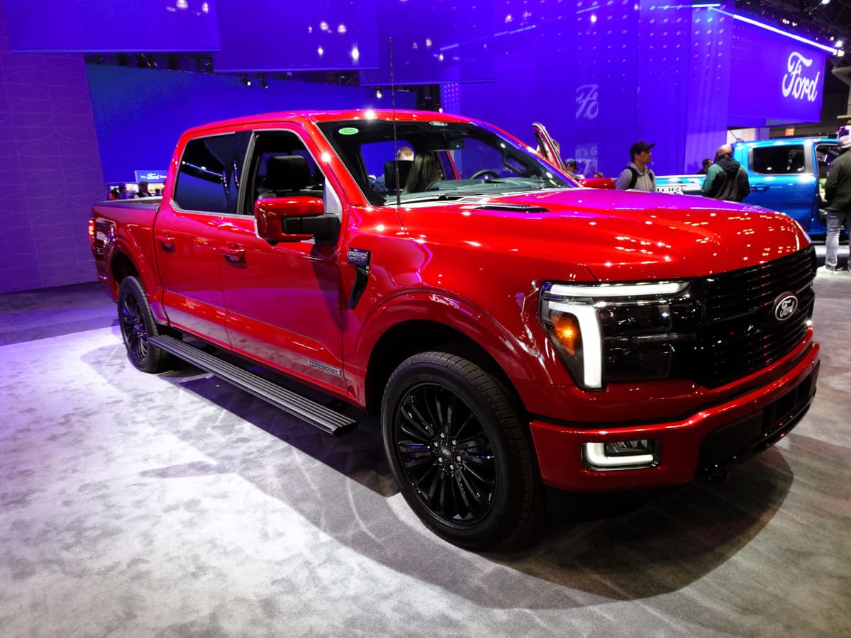 Now: Ford F-150 Platinum (2024)