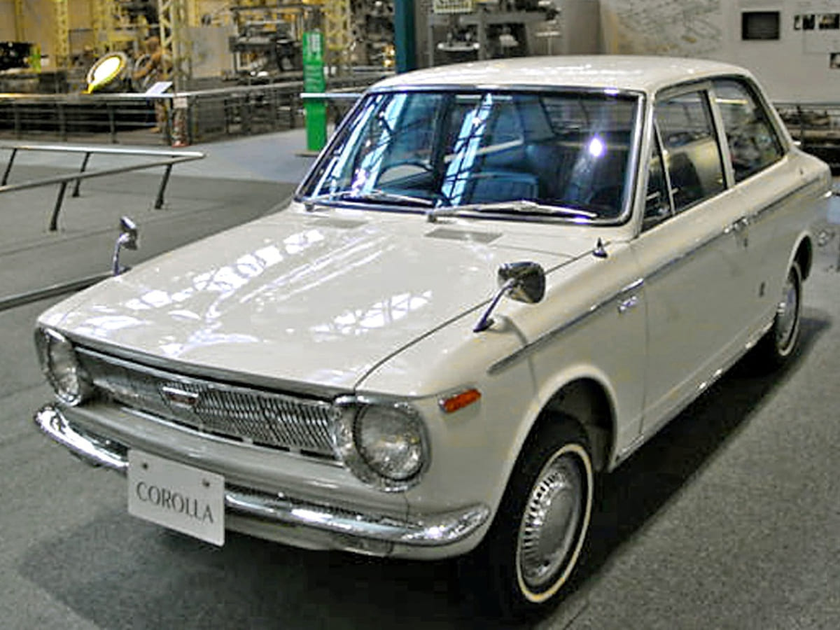 Then: Toyota Corolla KE10 (1966)