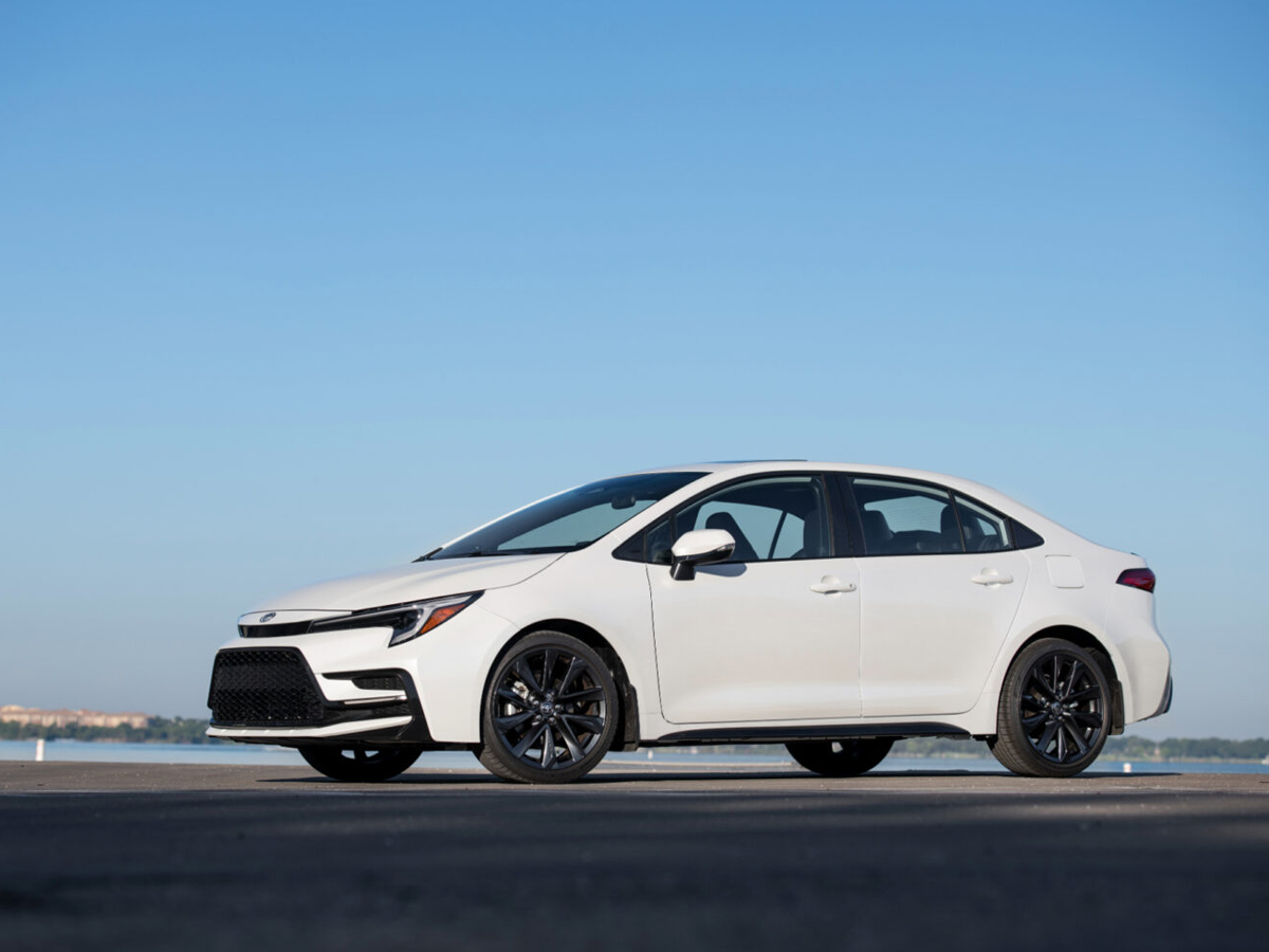 Now: Toyota Corolla XSE (2024)
