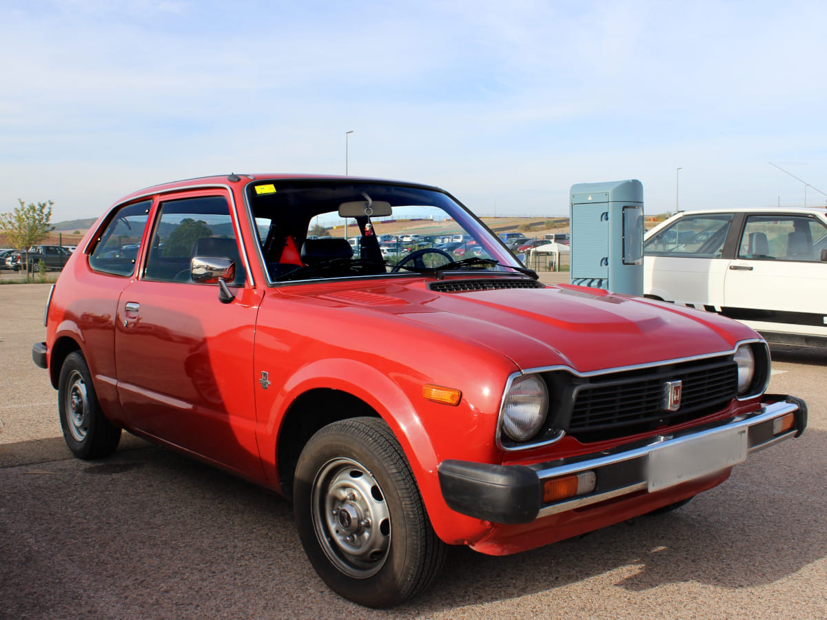 Then: Honda Civic 1200 (1972)