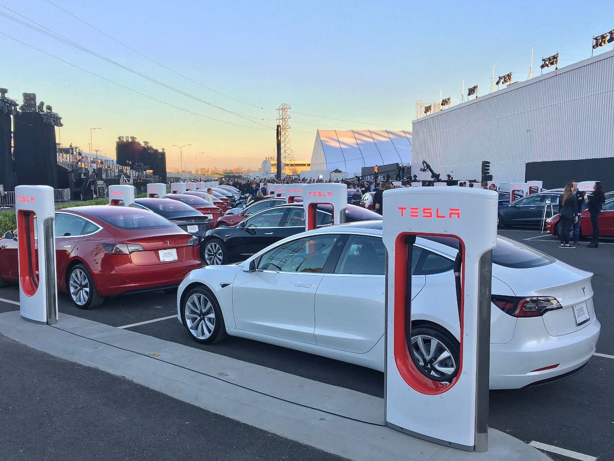 Then: Tesla Model 3 Long Range (2017)