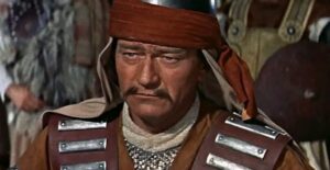 John Wayne as Genghis Khan in The Conqueror (1956)