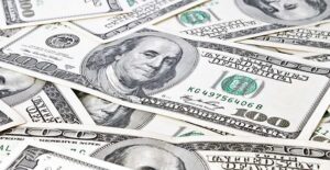 A Pile of Hundred Dollar Bills