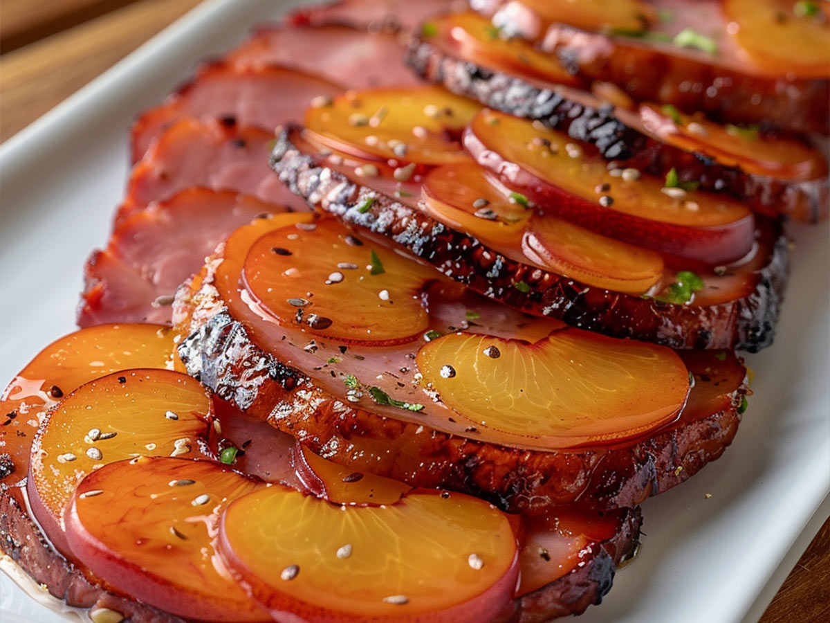 Fiesta Peach Spam Bake
