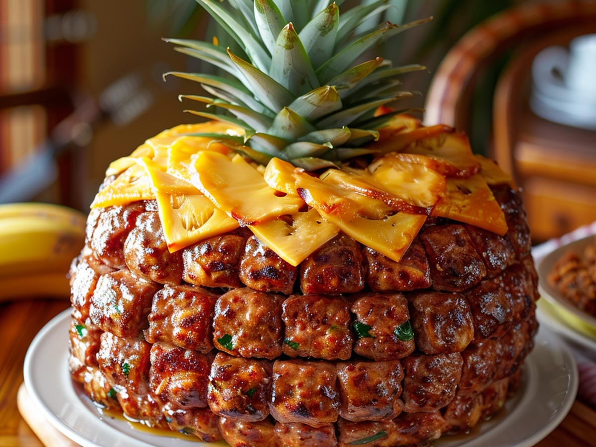Liver Sausage Pineapple