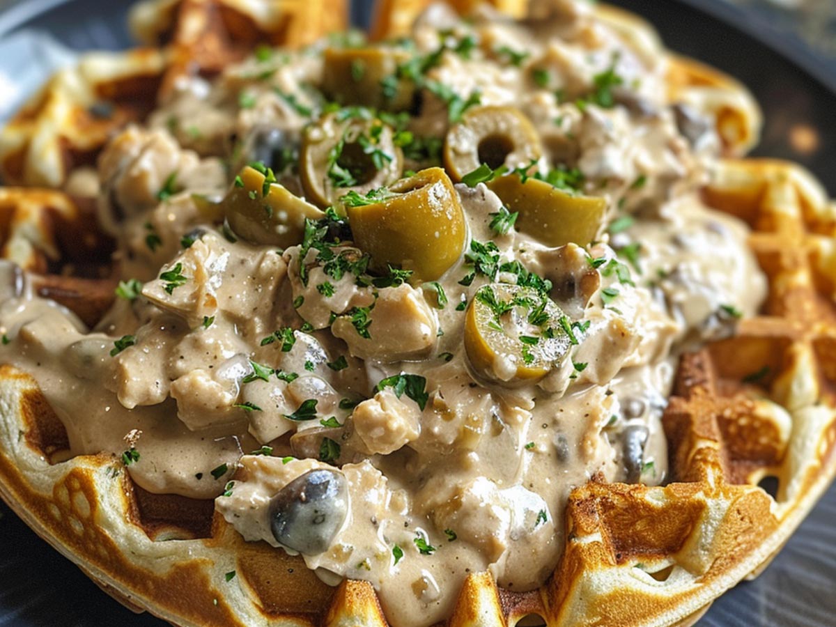 Tuna and Waffles