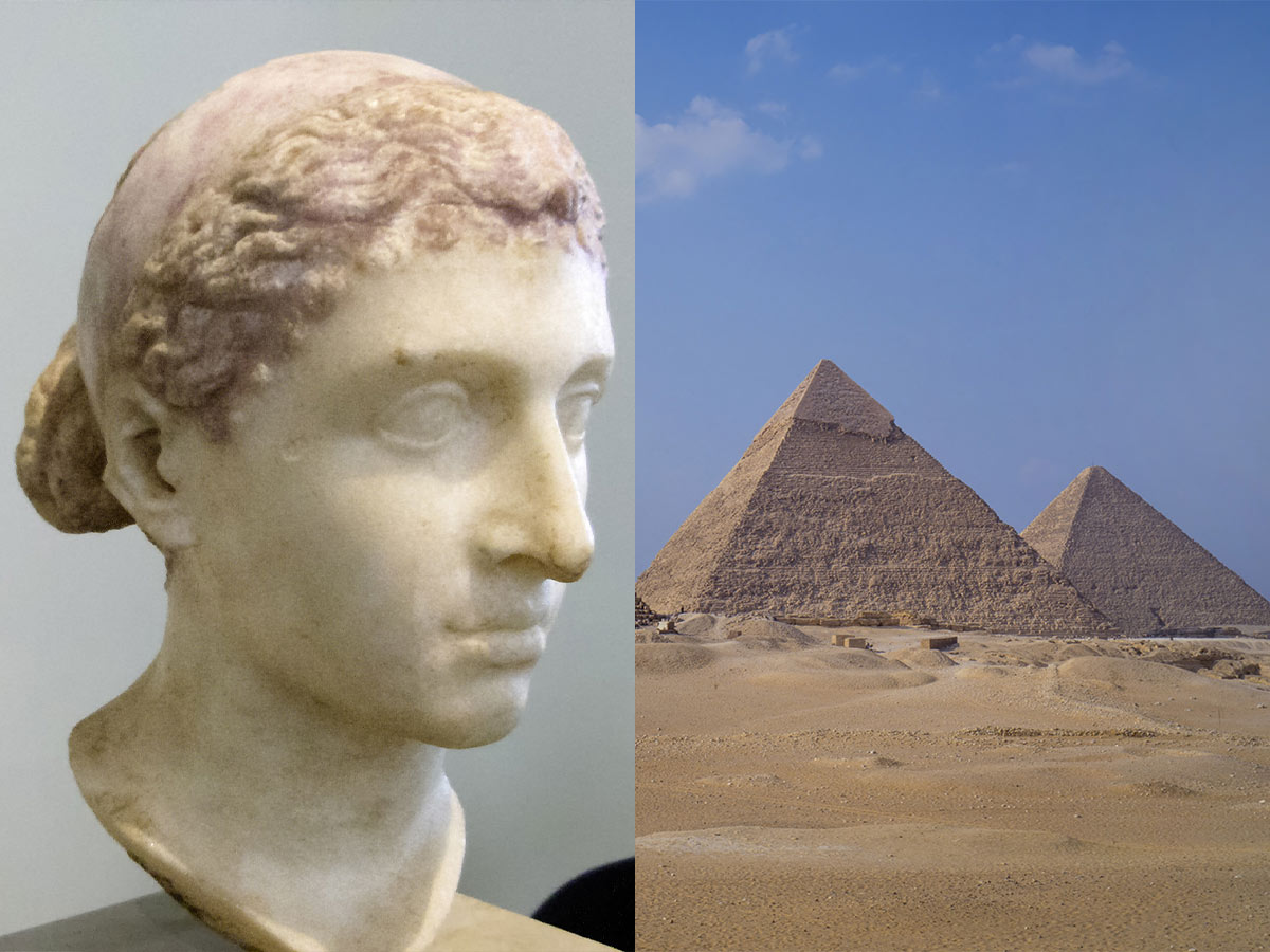 Cleopatra And The Great Pyramid