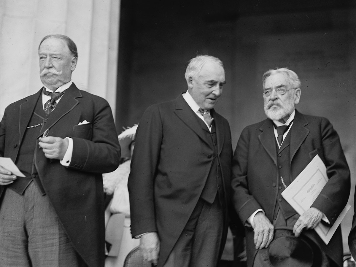 Robert Todd Lincoln, William Taft, And Warren Harding