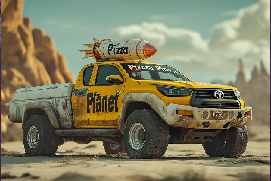 The Pizza Planet Truck