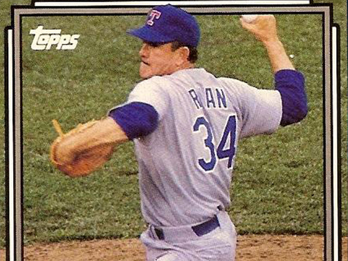 Nolan Ryan's Career Strikeouts & Career No-Hitters
