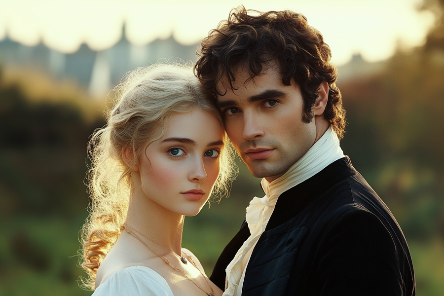 Elizabeth Bennet and Mr. Darcy