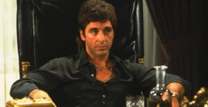 a scene from the movie scarface