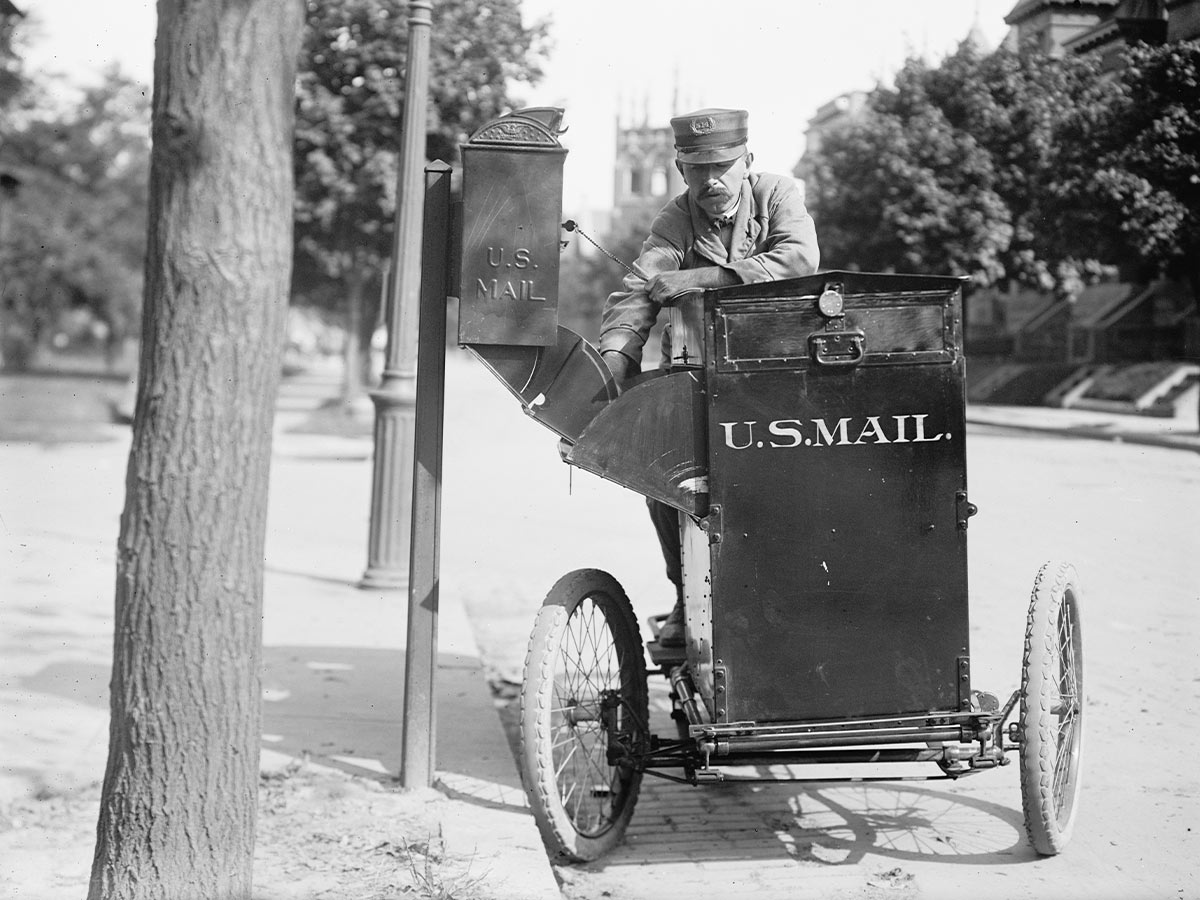 Motorcycle Postman