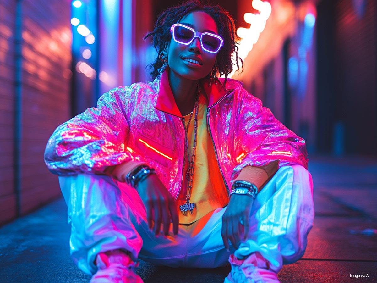 80s Neon Streetwear