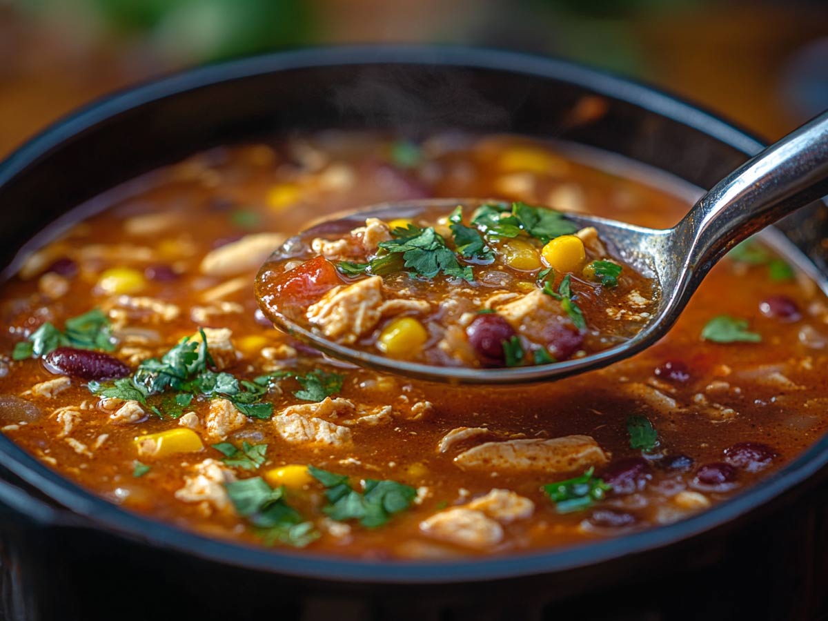 BBQ Chicken Chili Soup