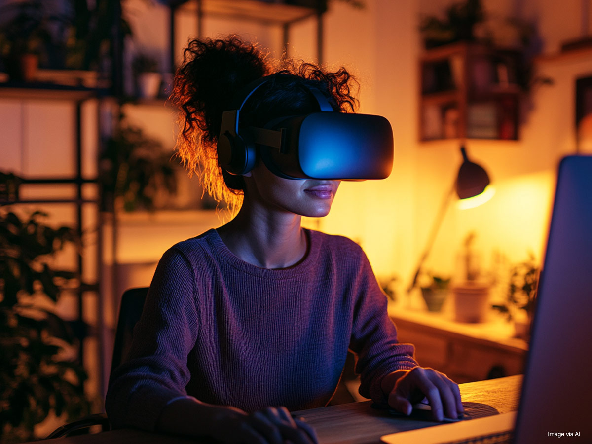 Virtual Reality Remote Work