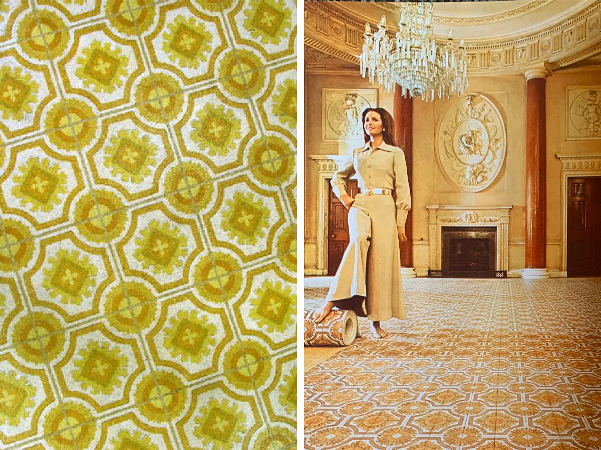 1970: Linoleum