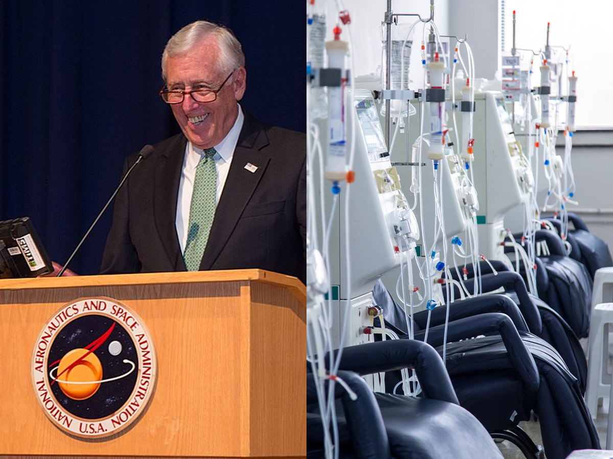 Steny H. Hoyer (87) vs. Dialysis Machine (81)