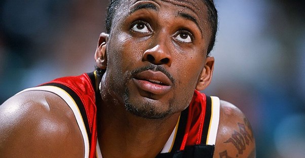 Lorenzen Wright during a basketball game