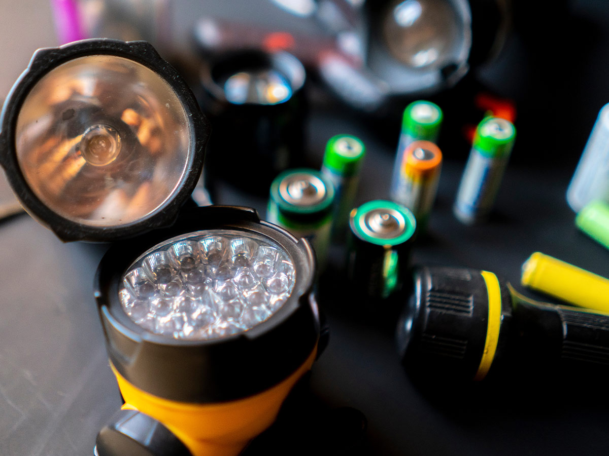 Flashlight (and Batteries)