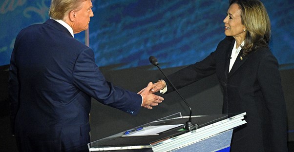 Defining Photos From the Presidential Debates