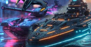 Classic Military Vehicles Reimagined by AI for Modern Warfare