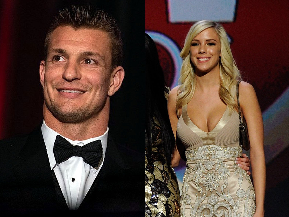 Rob Gronkowski and Bibi Jones