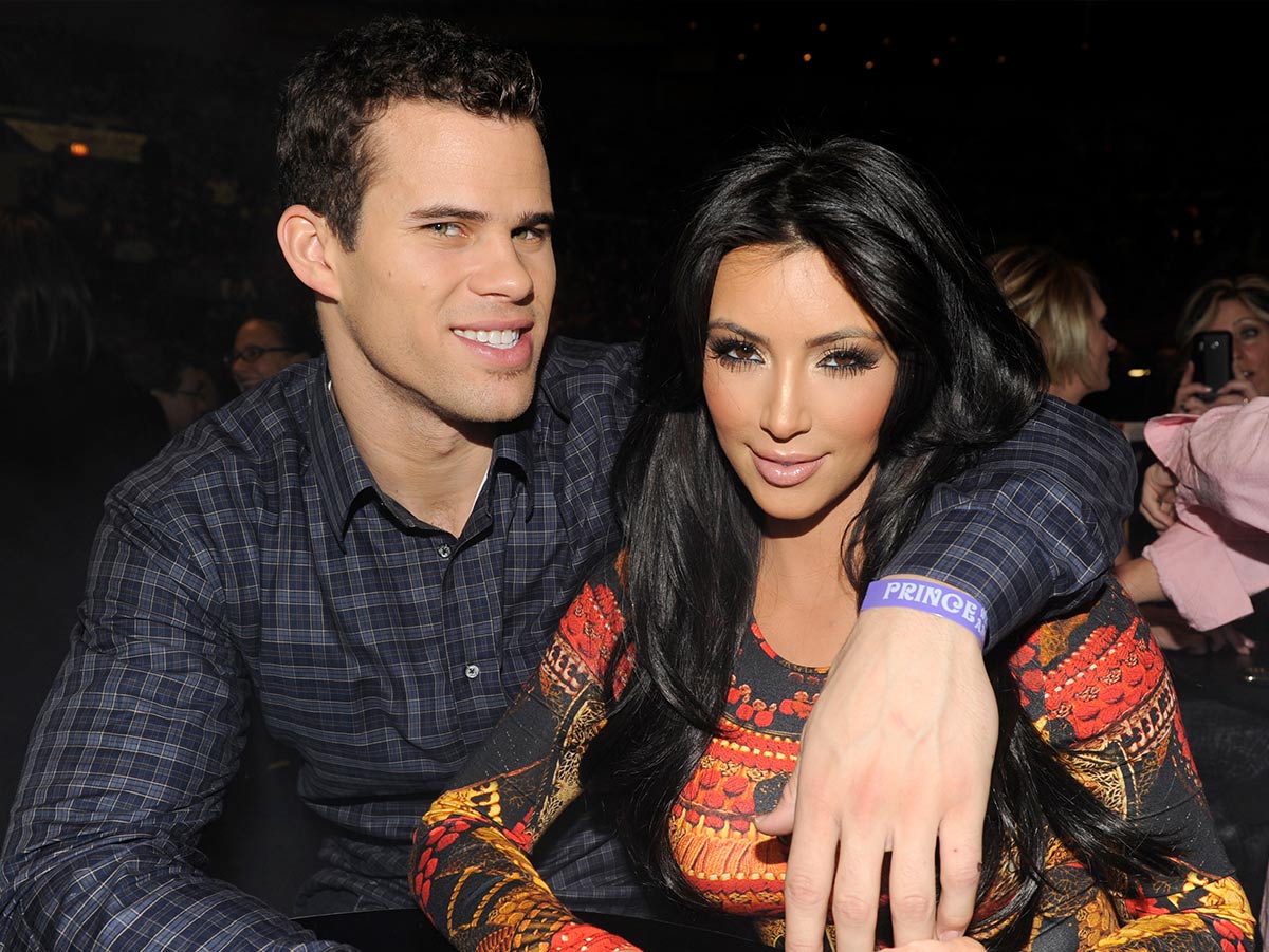 Kris Humphries and Kim Kardashian