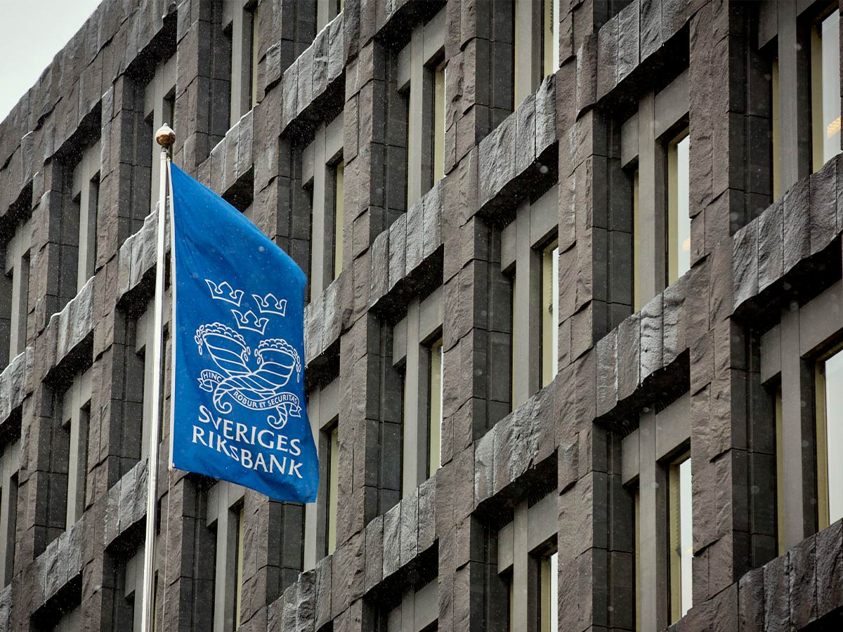 Sveriges Riksbank Becomes the First Central Bank