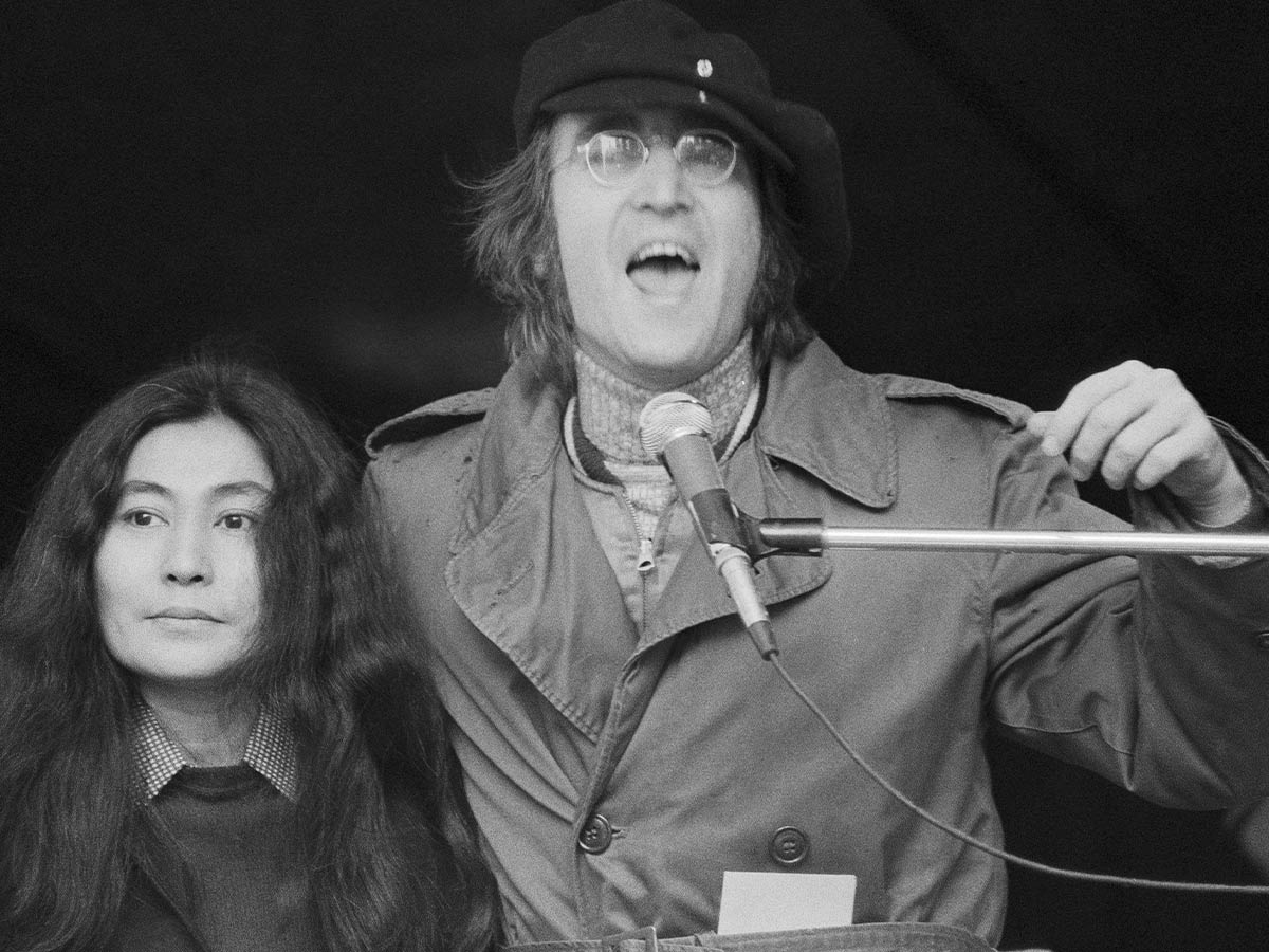 John Lennon and Yoko Ono